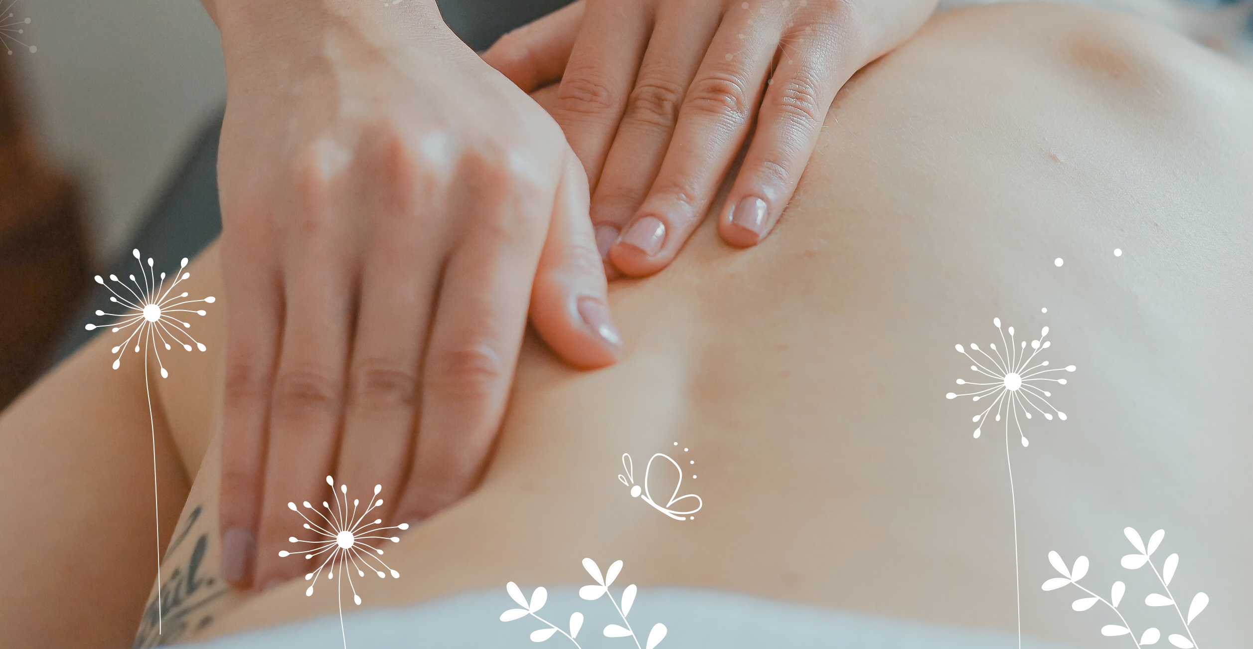 Rückenmassage, Verspannungen, Entspannung, Triggerpunkte, 